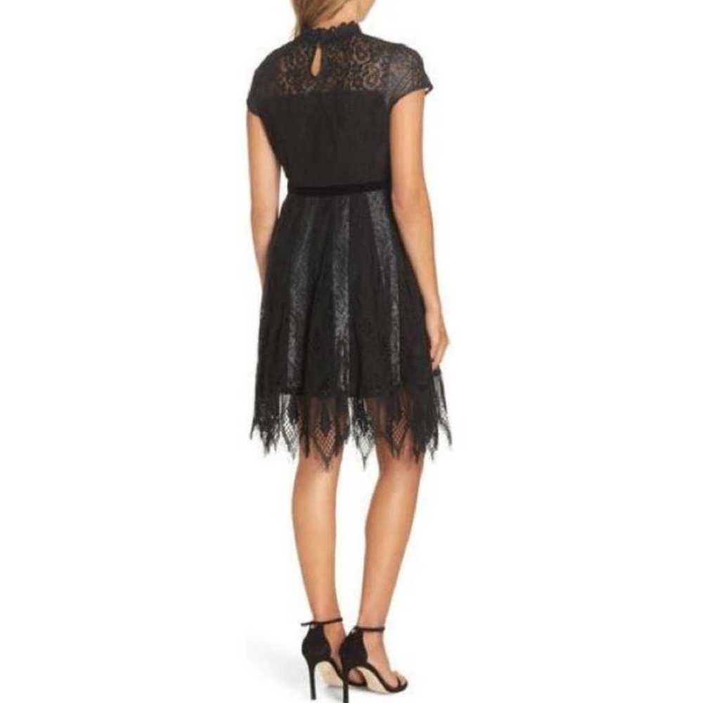 Foxiedox Womens Maisie Lace Cocktail Dress Size 4 Mid Length Dress NEW FA931DR - Picture 7 of 10